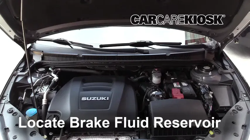 2013 Suzuki Kizashi GTS 2.4L 4 Cyl. Brake Fluid